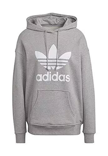 adidas Originals Damen Sweater TRF Hoodie H33589 Grau