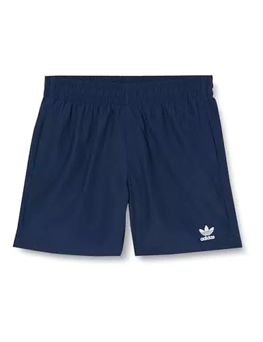 adidas, Originals Essentials, Badeanzug, Nacht Indigo/Weiß Mann