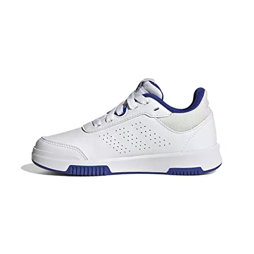 adidas Tensaur Sport Training Lace Sneaker, FTWR White/Lucid Blue/core Black