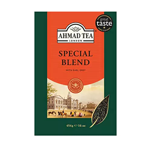Ahmad Tea Special Blend - Schwarzer Tee mit Bergamotte - Spezialmischung Assam & Ceylon - Lose - 500g