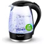 Aigostar Adam - Wasserkocher Glas 1, 7 Liter, 2200 Watt