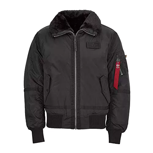 ALPHA INDUSTRIES Herren B15-3 TT Bomberjacke, Black
