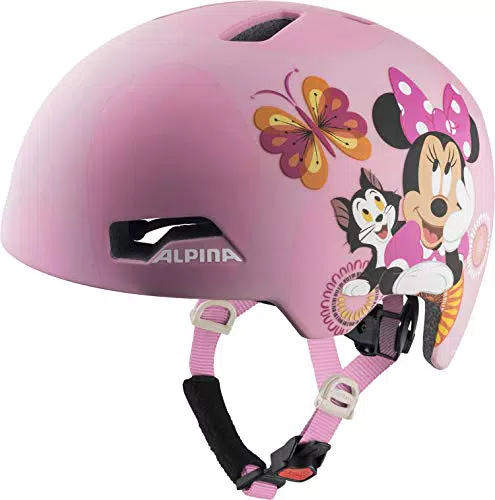 ALPINA HACKNEY DISNEY - Leichter, Bruchfester & Optimal Klimatisierter Disney Fahrradhelm Mit Nachrüstbarem LED Für Kinder