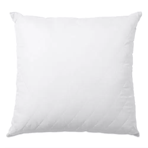 Amazinggirl Kopfkissen 80 x 80 cm Steppkissen Mikrofaser - Kissen Bettkissen Schlafkissen weiß Pillow Füllkissen