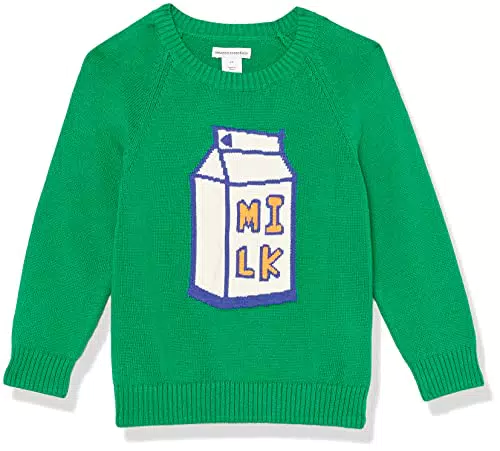 Amazon Essentials Jungen Pullover mit Rundhalsausschnitt