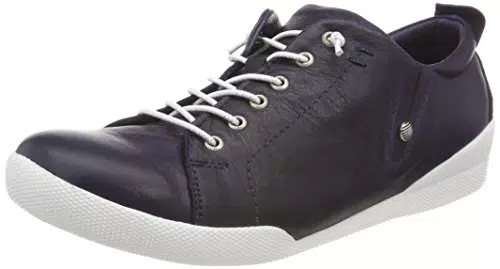 Andrea Conti Damen 345724 Sneaker, Blau Dunkelblau 017