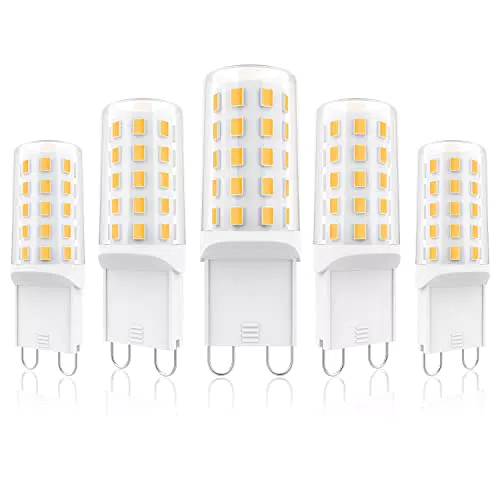 Aourow G9 LED Lampen Warmweiß 2700K: LED G9 Leuchtmittel 4W 450LM