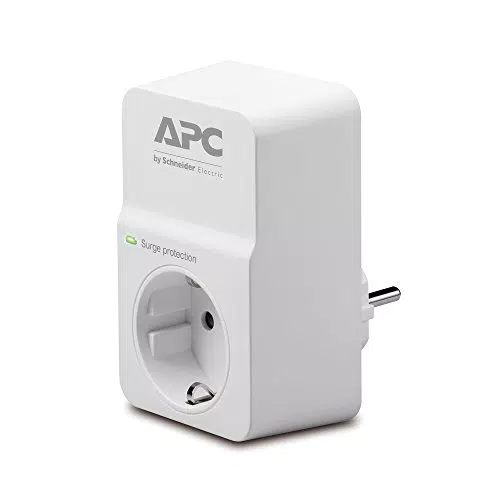 APC Surge Protector - PM1W-GR - Steckdosenadapter mit Überspannungsschutz