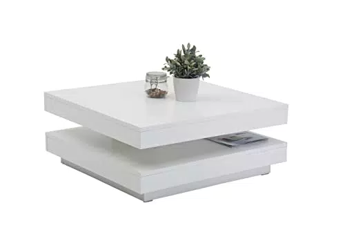 Apollo Couchtisch Wohnzimmertisch Andy, Quadratisch