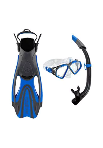 Aquasphere Hawkeye Set bestehend aus Maske, Schnorchel und Flosse