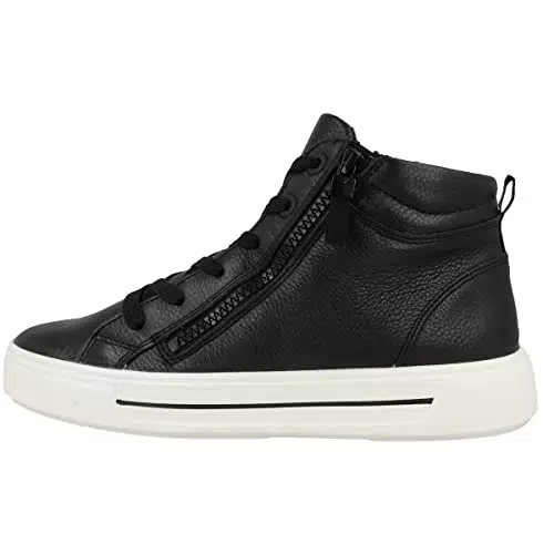 ARA Damen COURTYARD Mid-cut Sneaker, SCHWARZ, 39