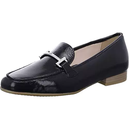 ara Damen Kent Slipper, BLAU, Schmal
