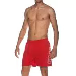 arena Fundamentals Logo Badeshorts Herren für Pool und Meer