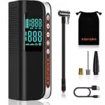 AsperX 7500mAh Akku Luftpumpe Elektrische, 160PSI Akku Kompressor