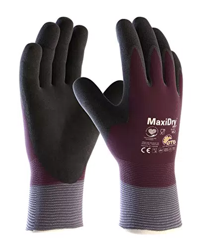 ATG 56-451/09 MaxiDry Zero Handschuh, Strickbund, Komplett Beschichtet