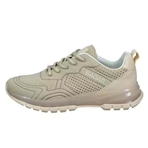BAGATT Damen D31-A7D10 Sneaker, beige/beige