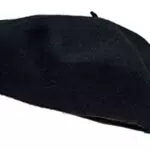 Balke Herren Baskenmütze Barett, Farbe:schwarz, Größe:56