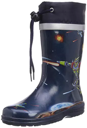 Beck Jungen Future Gummistiefel, Blau