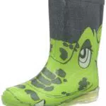 Beck Unisex Kinder Croco Gummistiefel, Grün