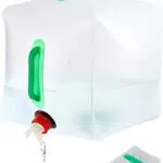 Beekeg 2 Stück 20 L Wasserkanister Faltbar, Faltbarer Wasserkanister Mit Wasserhahn