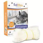 BellMietz Katzennetz für Balkon & Fenster, Extragroßes 8x3m Katzenschutz-Netz ohne Bohren