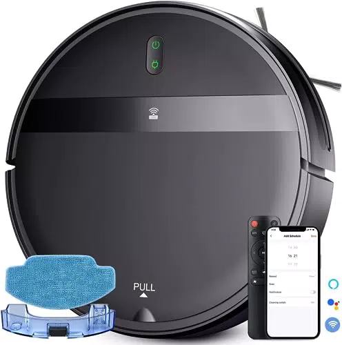 BENICO 3-in-1 Saugroboter mit Wischfunktion, Staubsauger Roboter und Bodenwischer mit Autonomie