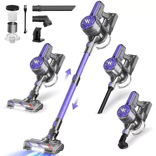 BENICO Staubsauger Kabellos, 6 in1 Akku Staubsauger