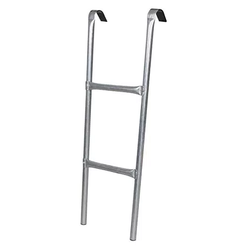 Best For Garden Trampolin Leiter 74 cm und 92 cm lang Treppe mit 2 Breiten Stufen praktische Einstiegsleiter für Gartentrampoline