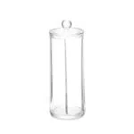 BESTOMZ Wattepadspender Make-up Organizer Transparent für Wattepads Kosmetikpad