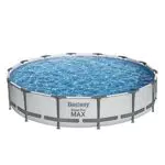 Bestway Steel Pro MAX Frame Pool Set mit Filterpumpe Ø 427 x 84 cm