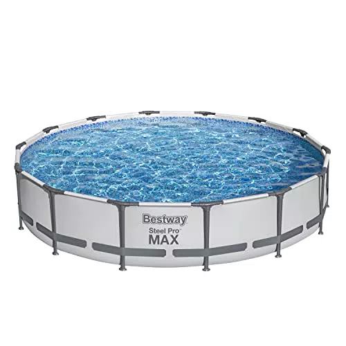 Bestway Steel Pro MAX Frame Pool Set mit Filterpumpe Ø 427 x 84 cm