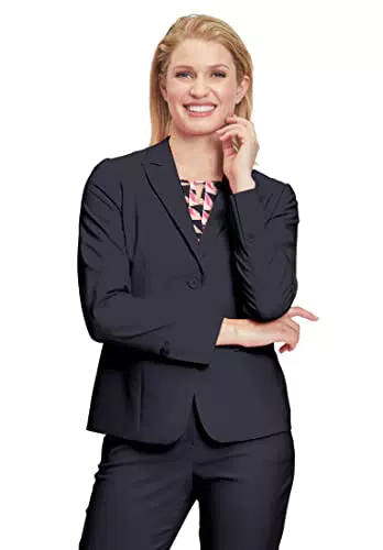 Betty Barclay Damen Kurzblazer Langarm dunkelblau, 40