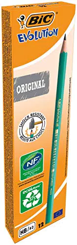BIC Bleistift Evolution Original 650 HB, Schachtel à 12 Stück