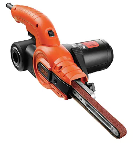 Black+Decker Bandschleifer KA900E mit Absaugung Schleifmaschine für Holz