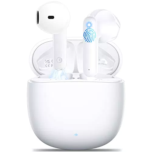 Bluetooth Kopfhörer, Godyse Kopfhörer Kabellos Bluetooth 5.3 mit 4 Mikrofon ENC Call Noise Cancelling