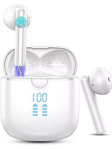 Bluetooth Kopfhörer, Kopfhörer Kabellos Bluetooth 5.3 mit 4 ENC Mikrofon