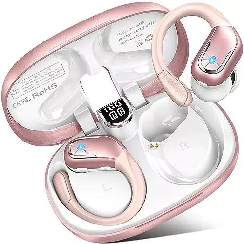 Bluetooth Kopfhörer Sport, 2023 Kopfhörer Kabellos Bluetooth 5.3 Stereo