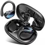 Bluetooth Kopfhörer Sport, 75H Kopfhörer Kabellos Bluetooth 5.3 Tiefer Bass mit CVC8.0 Mic