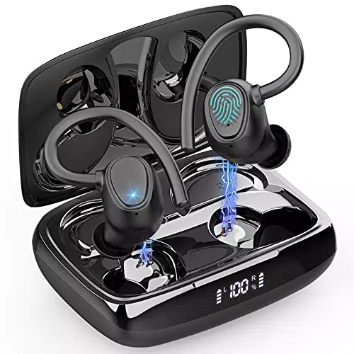 Bluetooth Kopfhörer Sport In Ear Kopfhörer Kabellos Bluetooth 5.3 mit 4 ENC Mic