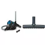 Bosch BGC05A220A Clean´n beutelloser Bodenstaubsauger grau & BBZ123HD Bodenbürste für Parkett und Hartböden