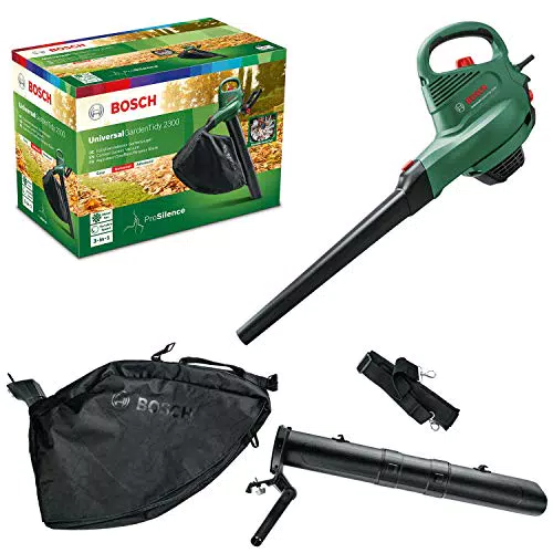 Bosch Home and Garden elektrischer Laubsauger/Laubbläser UniversalGardenTidy 2300 Grün
