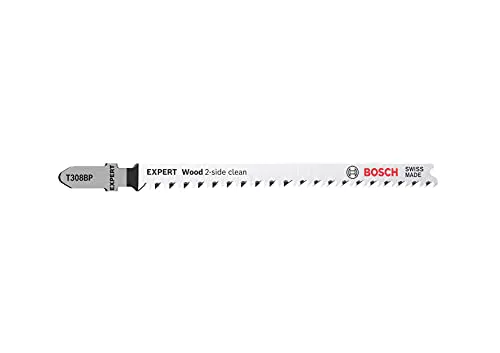 Bosch Professional 3x Stichsägeblatt Expert ‘Wood 2-Side Clean’ T 308 BP
