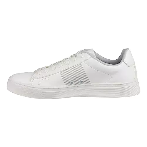 BOSS Herren Sneaker Rhys_Tenn_ppr_N, White, / 10 UK