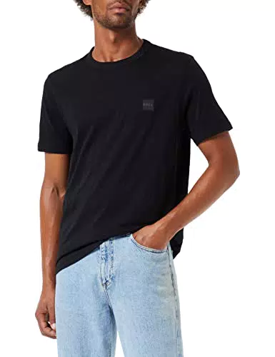 BOSS Men's Tegood Shirt, Black1, XL