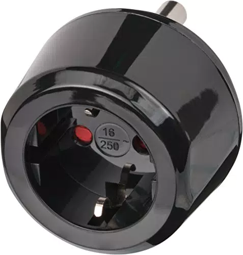 Brennenstuhl Reisestecker/Reiseadapter schwarz