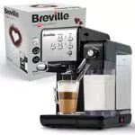 Breville Prima Latte II Siebträgermaschine, Espressomaschine/Kaffeemaschine für Milchkaffee und Cappuccino