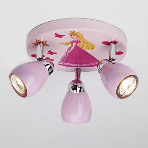 BRILLIANT Lampe Princess LED Spotrondell 3flg ros3x LED-PAR51