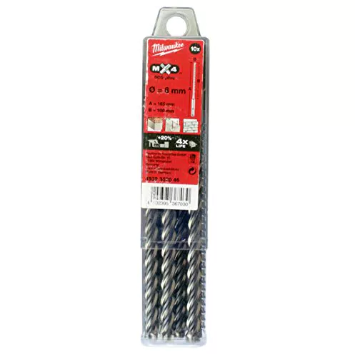 Broca SDS-Plus MX4 8x160-10uds