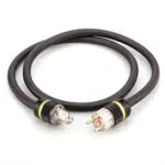 Brollitest HiFi End High Netzkabel, Vergoldetes Reines Rotes Kupfer EU Schukostecker HiFi Stromkabel für Audio