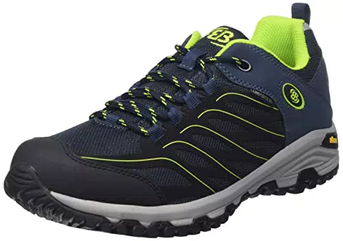 Brütting Unisex Mount Hayes Low Traillaufschuhe, Marine/Lemon